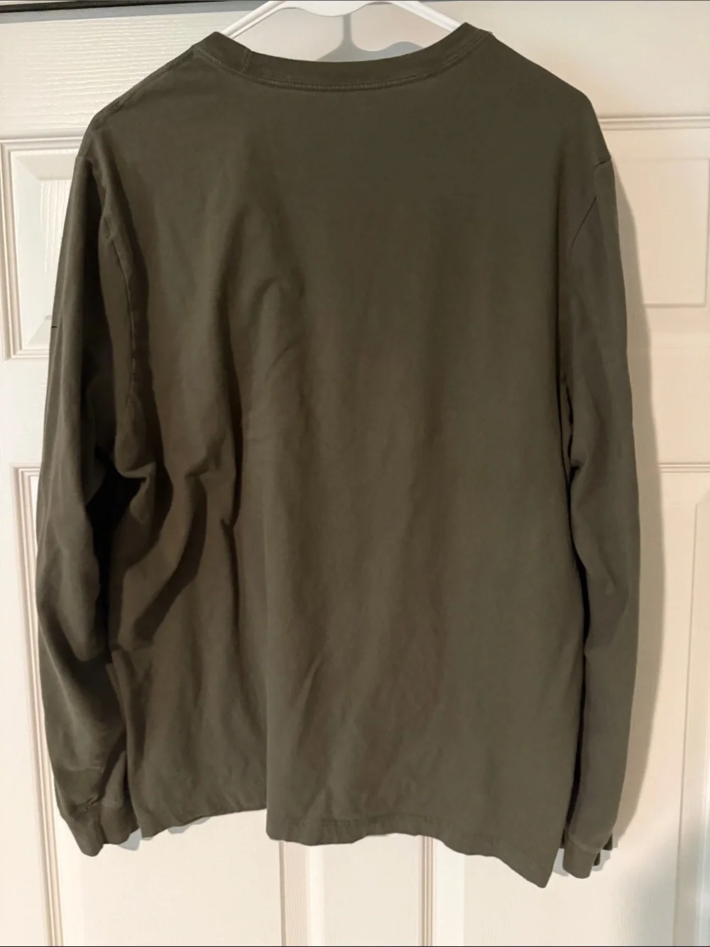 Nike Olive Green Long Sleeve Dallas Cowboys Star Military Tee